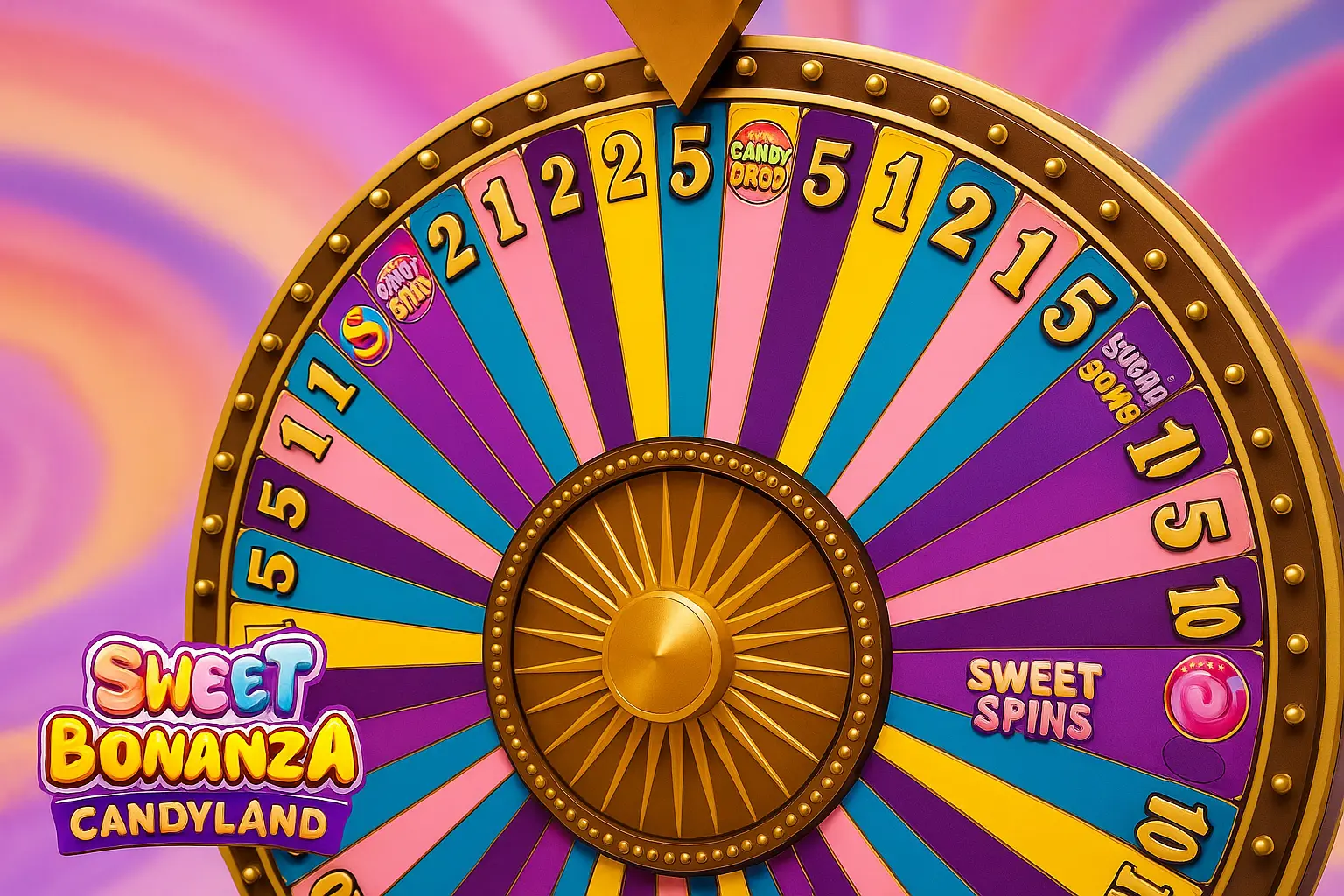 Sweet Bonanza slot betting panel ukázka sázek